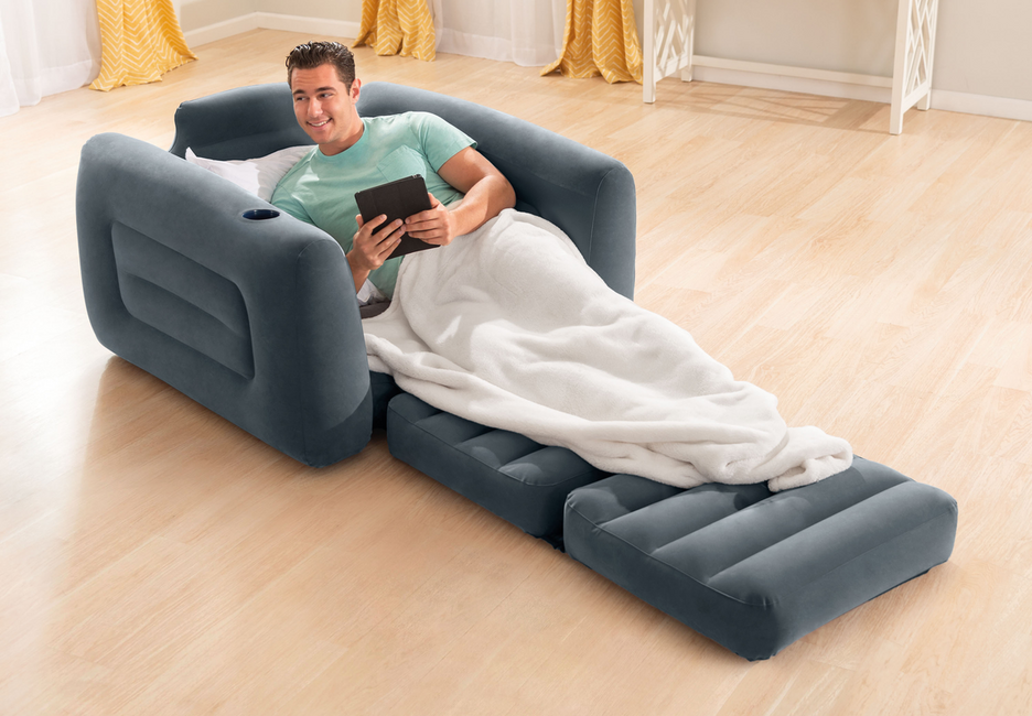 Intex Poltrona gonfiabile pieghevole