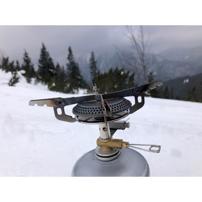 Origin Outdoors Fornello a gas in acciaio inox, 3000 w