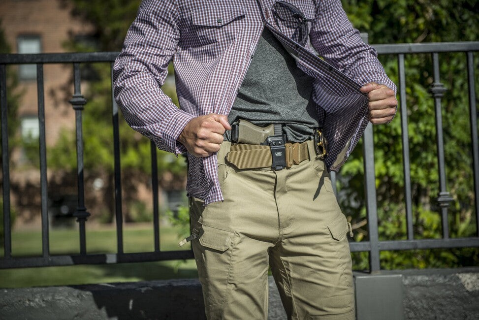 Helikon-Tex Tactical Concealed Carry Shirt, Ozark Blue Plaid