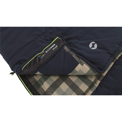 Outwell Camper Lux sacco a pelo zipper destra