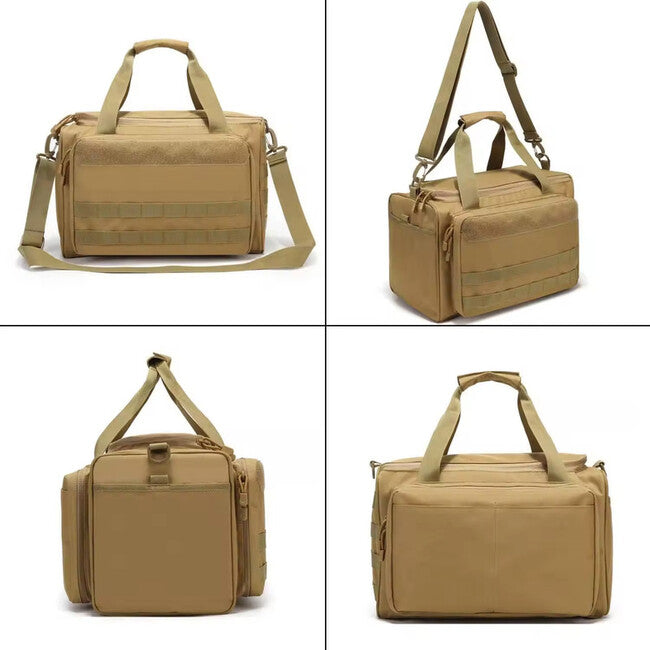 DRAGOWA Tactical Echo borsa da viaggio 25 L, kaki