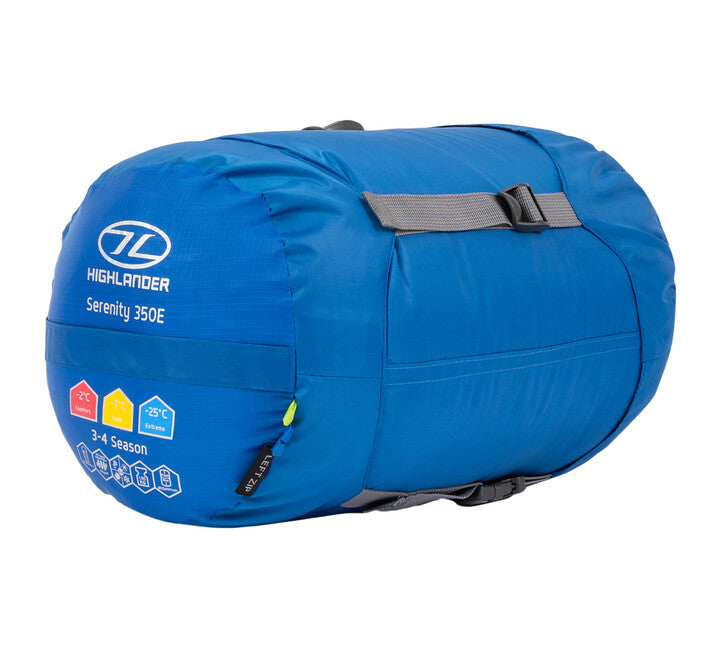 Highlander Serenity sacco a pelo, blu