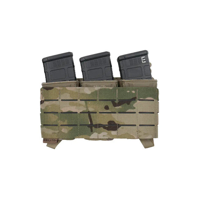 Agilite Custodia per caricatori Pincer Triple, multicam