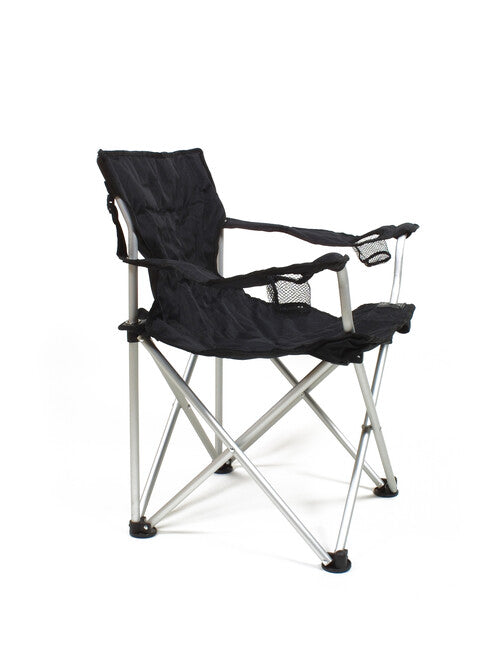 BasicNature Comfort sedia da viaggio, nero