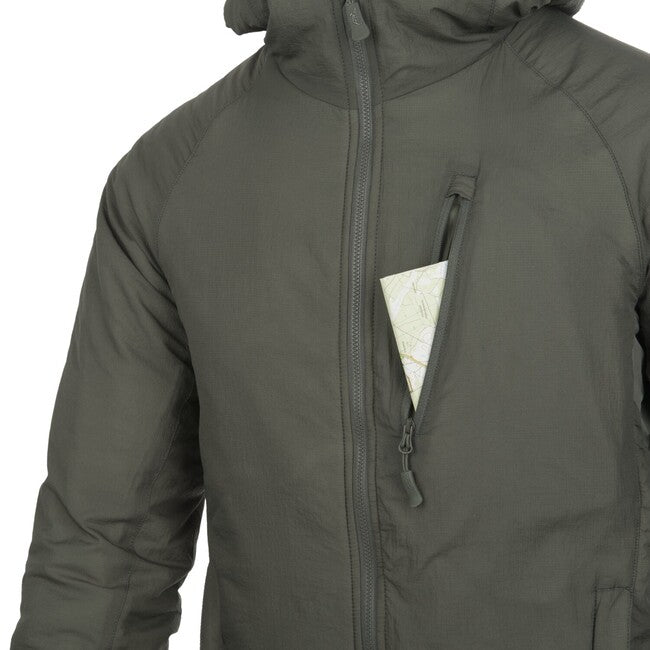 Helikon-Tex WOLFHOUND Giacca con cappuccio - Climashield Apex - grigio ombra