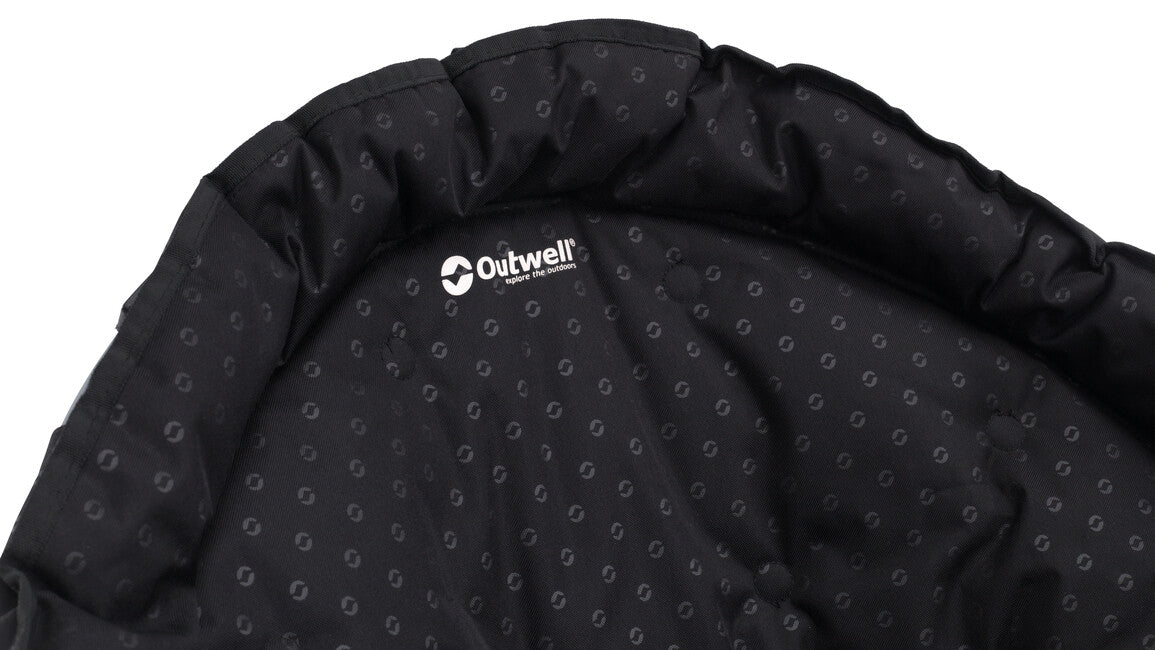 Outwell Casilda sedia pieghevole, nera