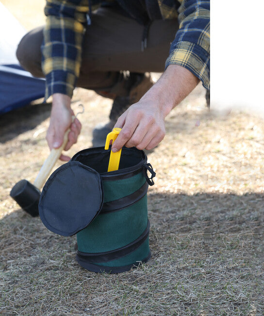 Coghlans Pop-Up camping stuffbag 3,3 litri, verde scuro