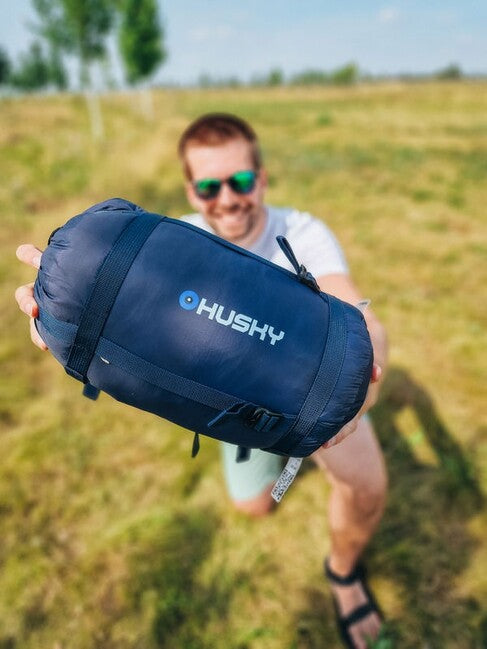 Husky Mantilla sacco a pelo ultralight tre stagioni -5, blu scuro