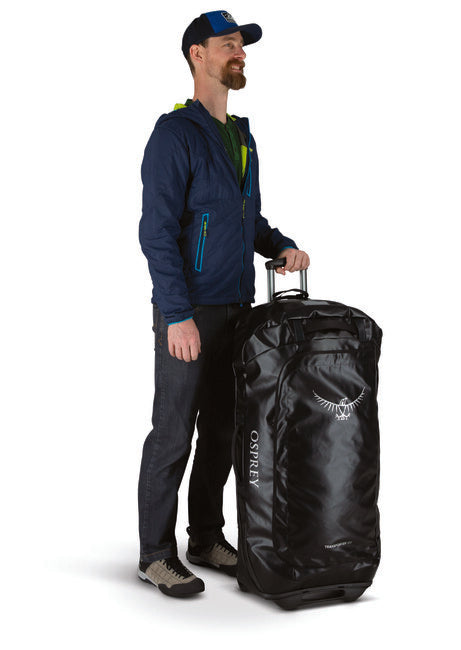 Osprey Rolling Transporter 120 borsa da viaggio su ruote, nera