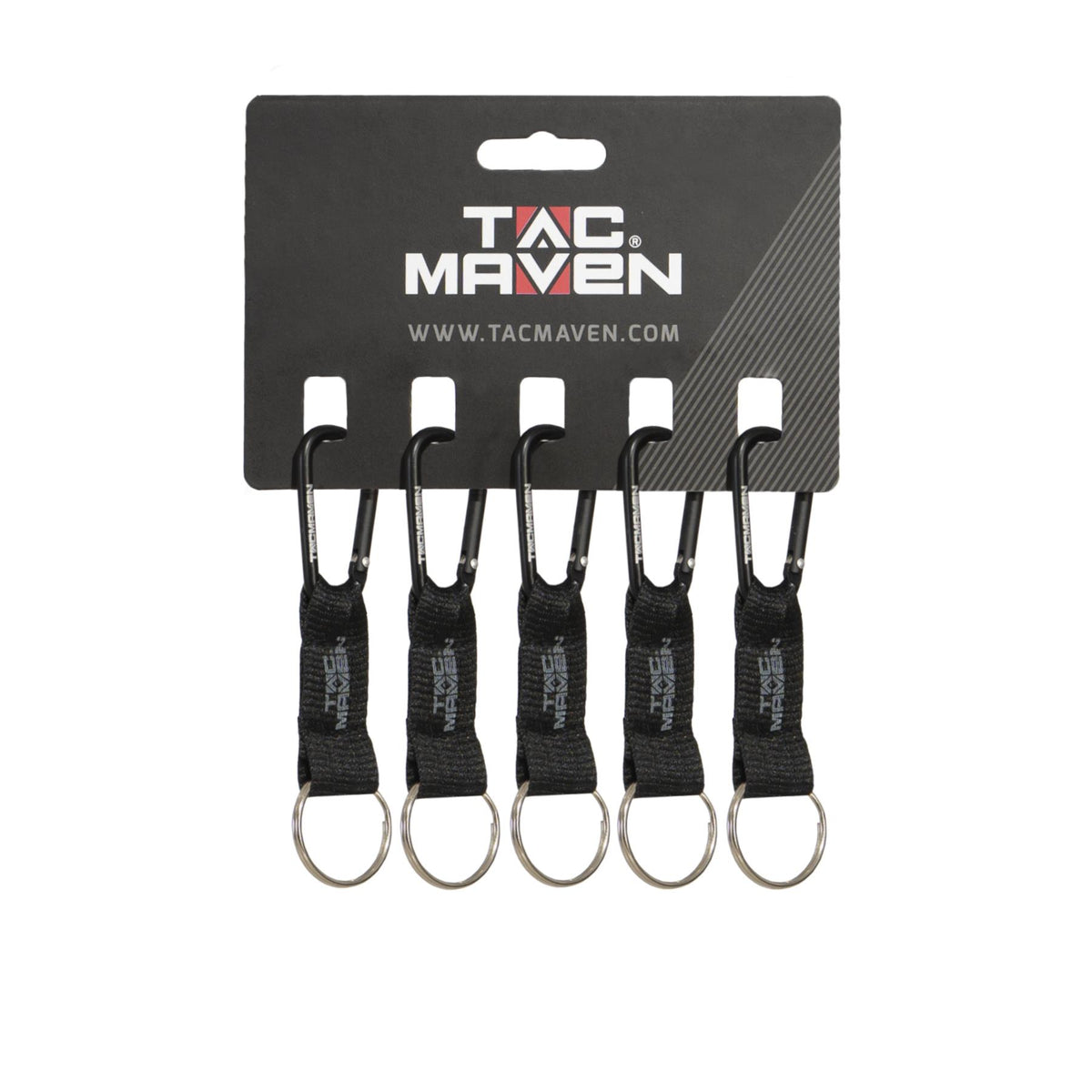 Pentagon Carabiner 5mm, Black