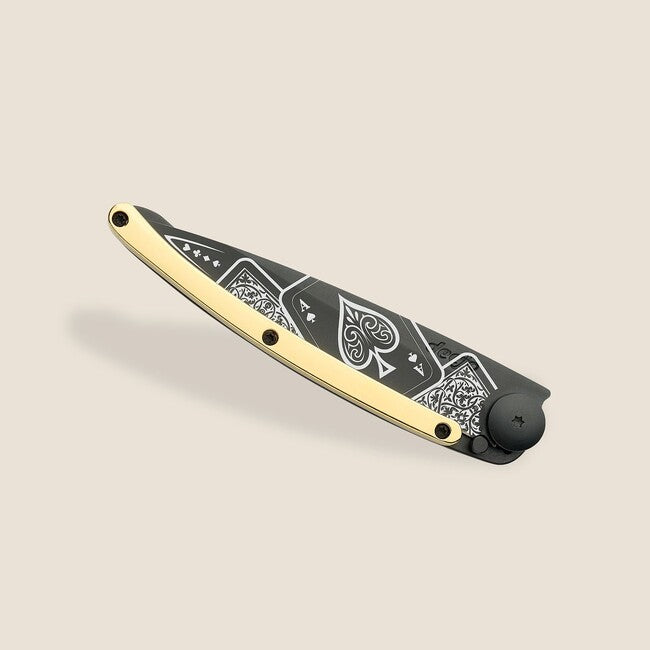 Deejo ORO Tatuaggio oro giallo 23kt Buona fortuna