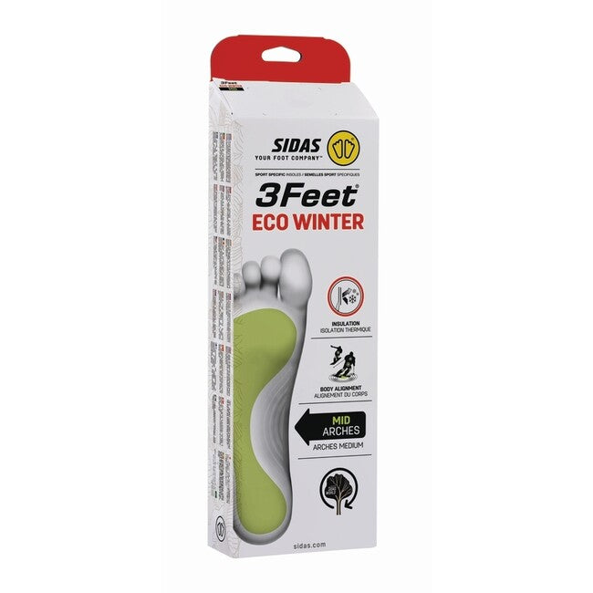Sidas 3Feet Eco Winter Mid solette con supporto