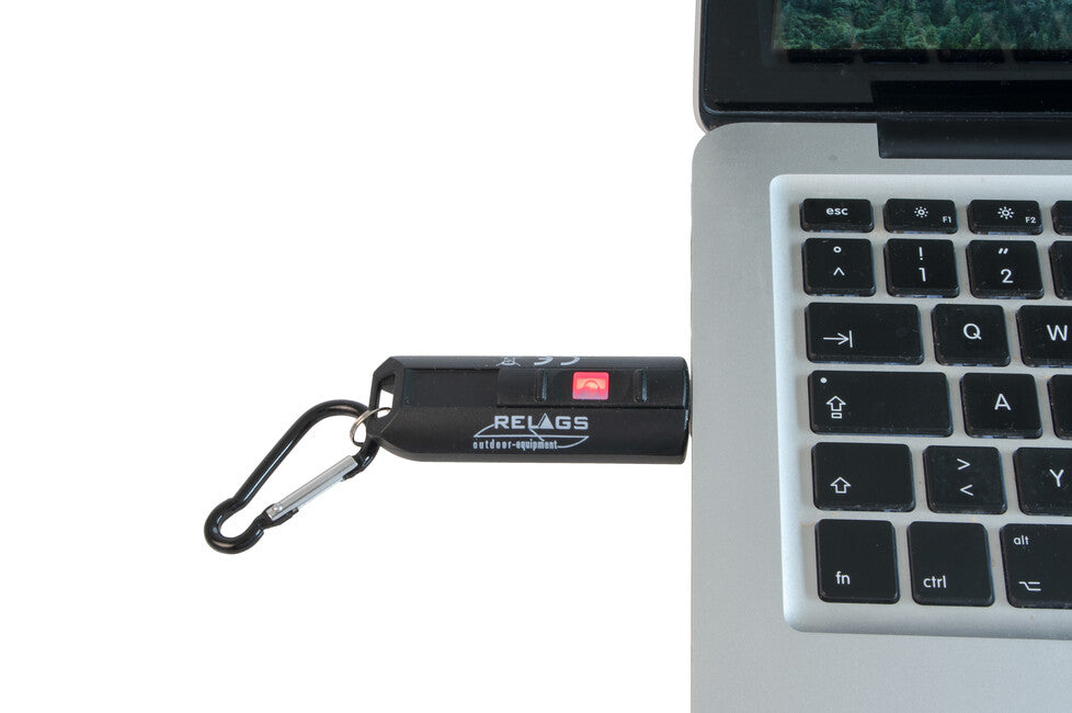 BasicNature Portachiavi usb led, nero