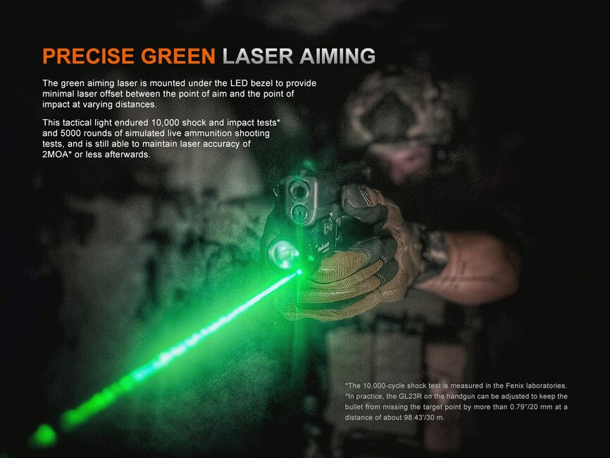 Fenix GL23R torcia laser da pistola