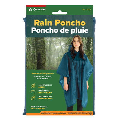 Coghlans poncho leggero, blu