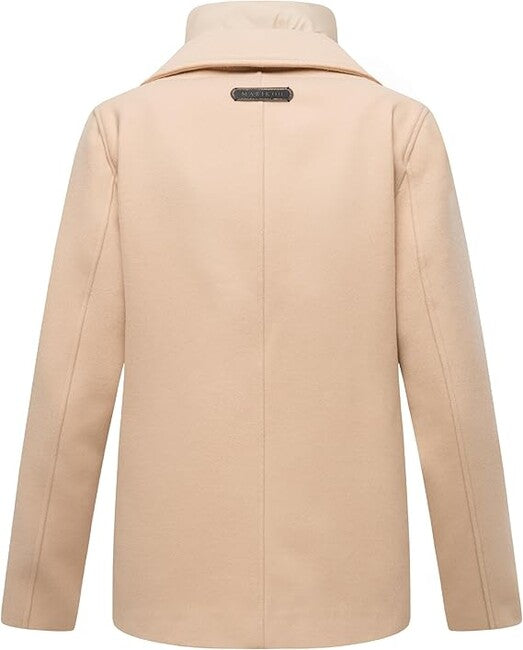 Marikoo Aylaraa cappotto corto da donna, beige