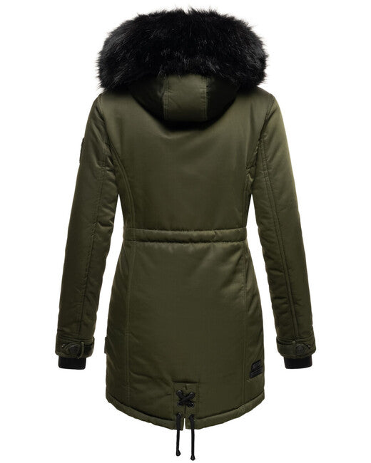 Navahoo Luluna Princess giacca invernale da donna con cappuccio, oliva