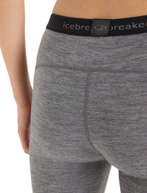 Icebreaker 200 Oasis leggings termici da donna, grigio