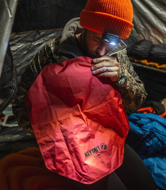 Klymit X cuscino, rosso