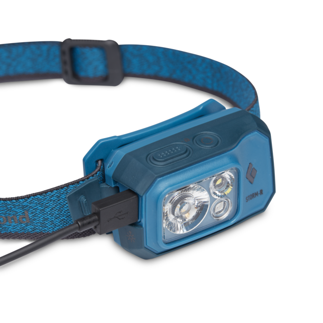 Black Diamond Storm lampada frontale 500-R, azul