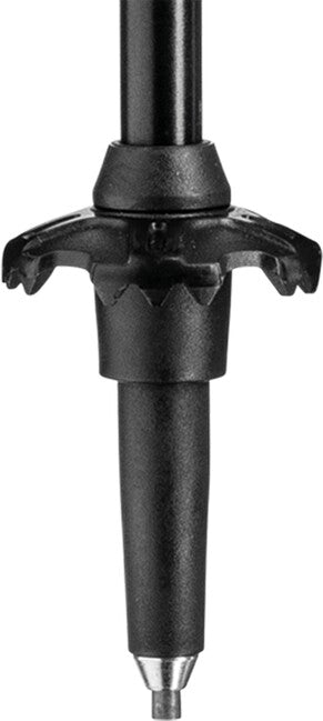 Leki Khumbu Lite bastoncini da trekking 100 - 135 cm , nero-antracite scuro-mango