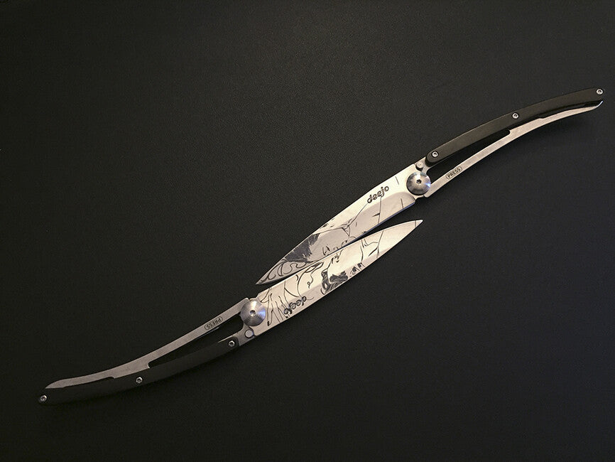 Deejo Il Bacio set di 2 coltelli tascabili