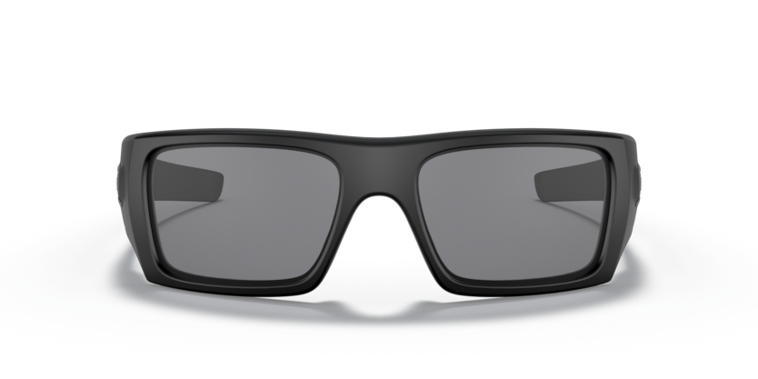 Oakley Det Cord occhiali balistici con lente grigio scuro, nero opaco