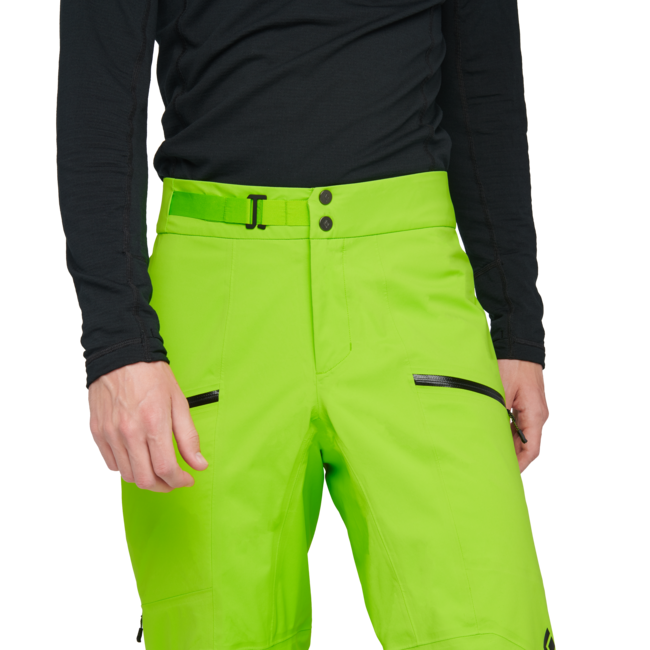 Black Diamond Recon Lt Stretch pantaloni da uomo, verdi lime
