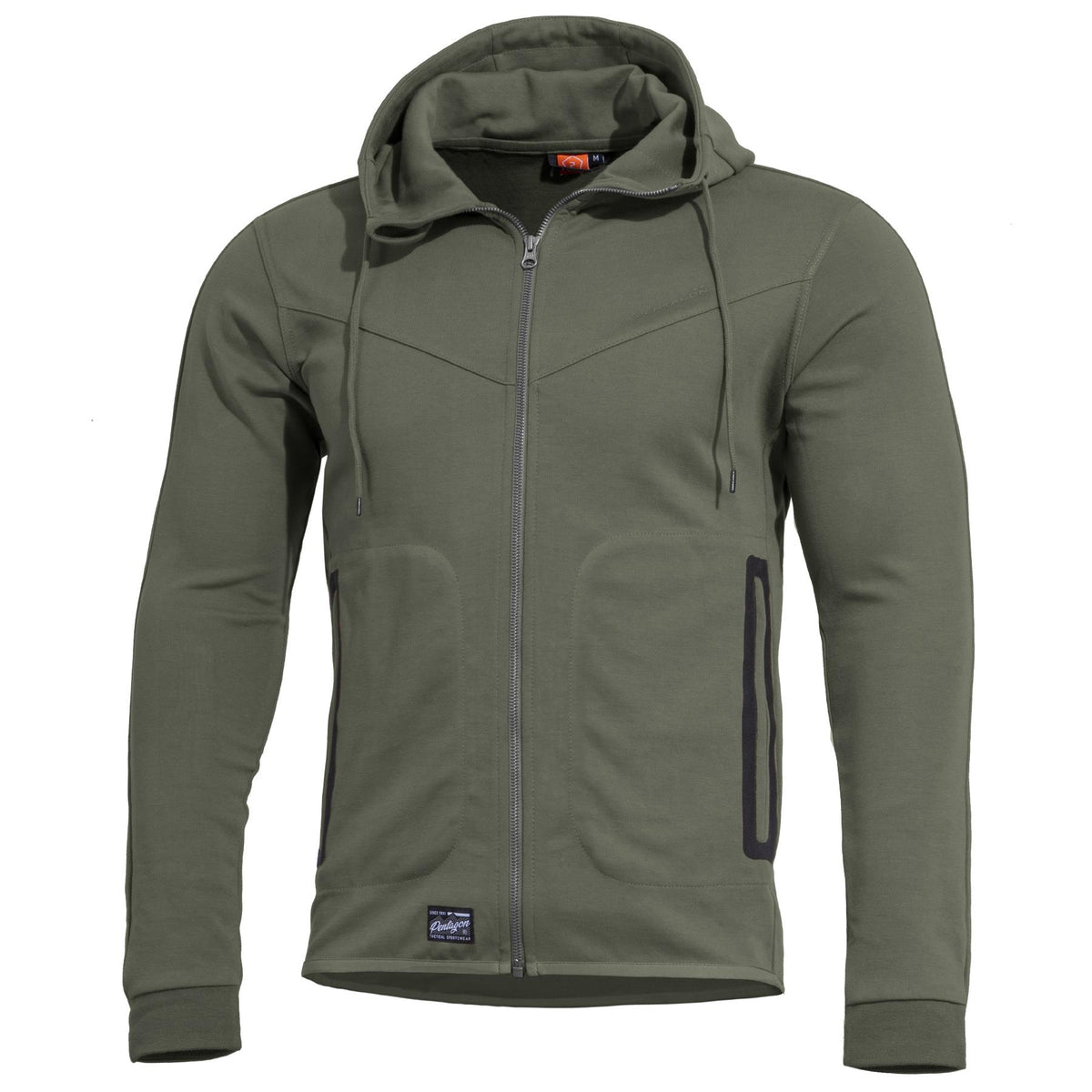 Pentagon Pentathlon 20 felpa con cappuccio da uomo, Camo Green