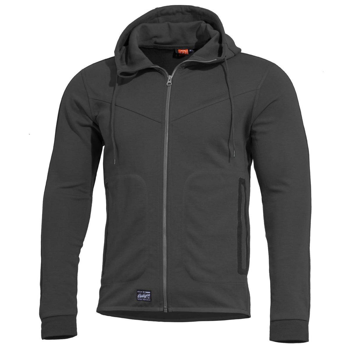 Pentagon Pentathlon 20 felpa con cappuccio da uomo, Black