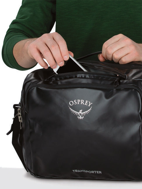Osprey Transporter carry-on, nero
