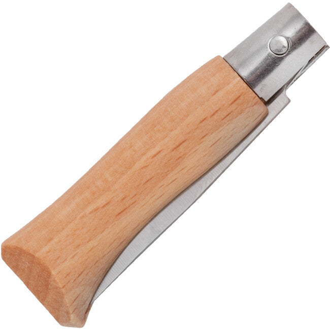 Opinel N°02 coltello pieghevole inox faggio, marrone