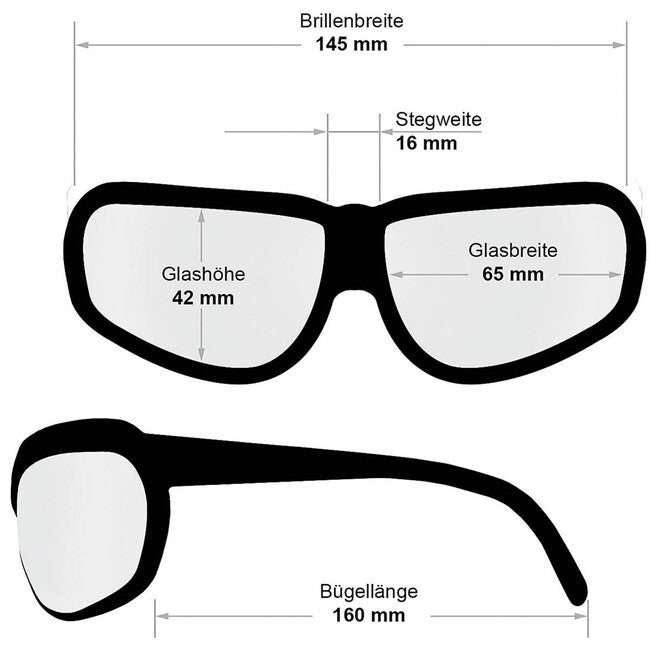 MFH Army Sports Glasses, KHS, Smoke