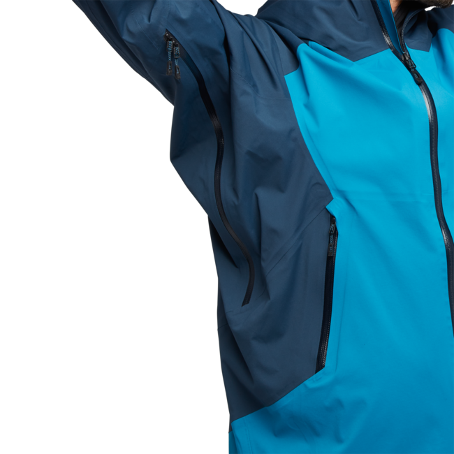 Black Diamond Recon Lt Stretch Shell giacca da sci da uomo, kingfisher-indigo