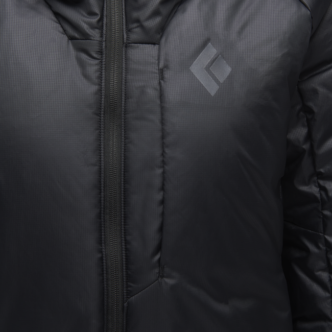 Black Diamond Belay parka, nero