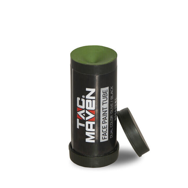 Pentagon Vernice mimetica Tube Face, nero e oliva