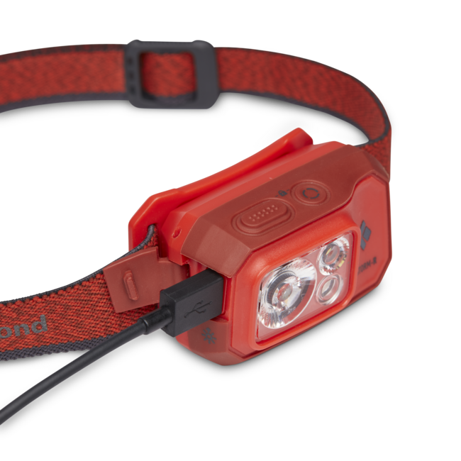 Black Diamond Storm lampada frontale 500-R, ottanio