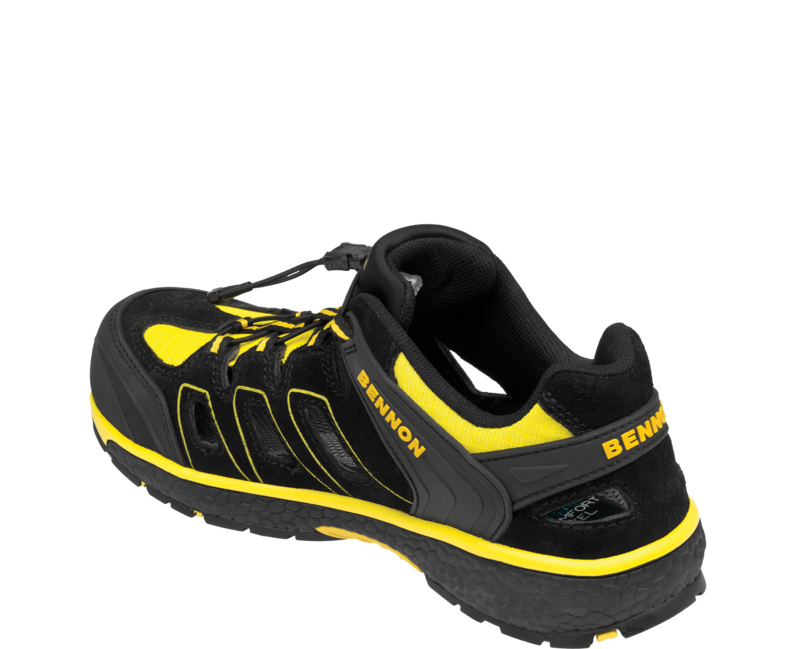 BENNON Bombis sandali da lavoro S1 ESD NM, giallo