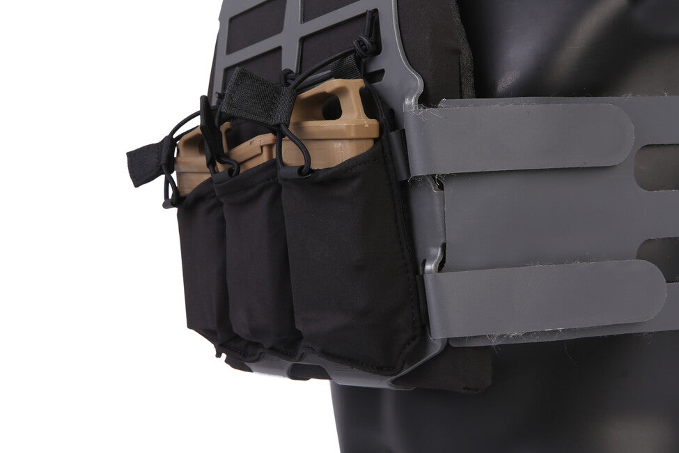 Emersongear Custodia tripla per caricatore per gilet ss tac, multicam