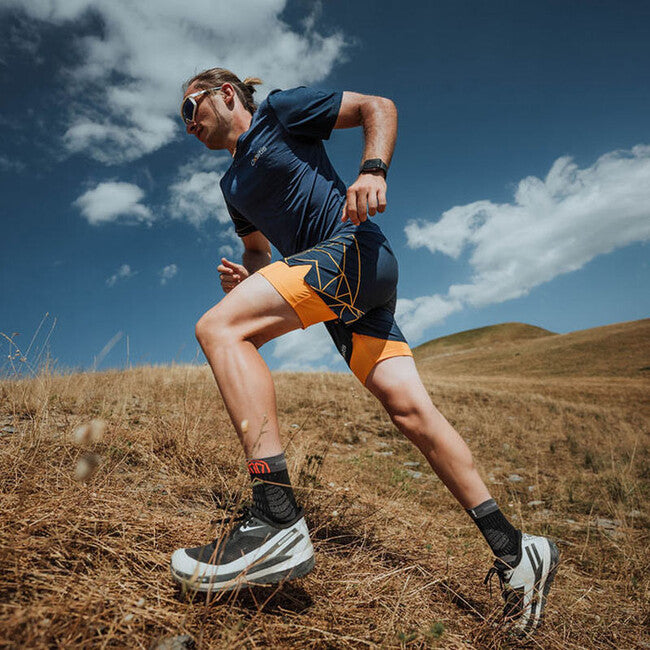Sidas T-Free Trail calzini, nero/grigio