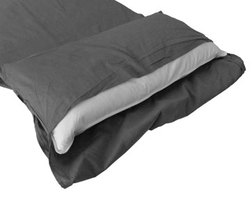 Origin Outdoors Υπόστρωμα Poly-Cotton για Υπνόσακο Ορθογώνιο, Ανθρακί