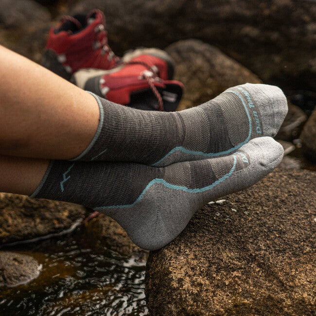 Darn Tough Light Hiker Micro Crew Socks, Slate
