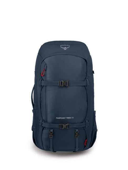 Osprey Farpoint Trek 55 zaino da viaggio, blu spaziale tenue