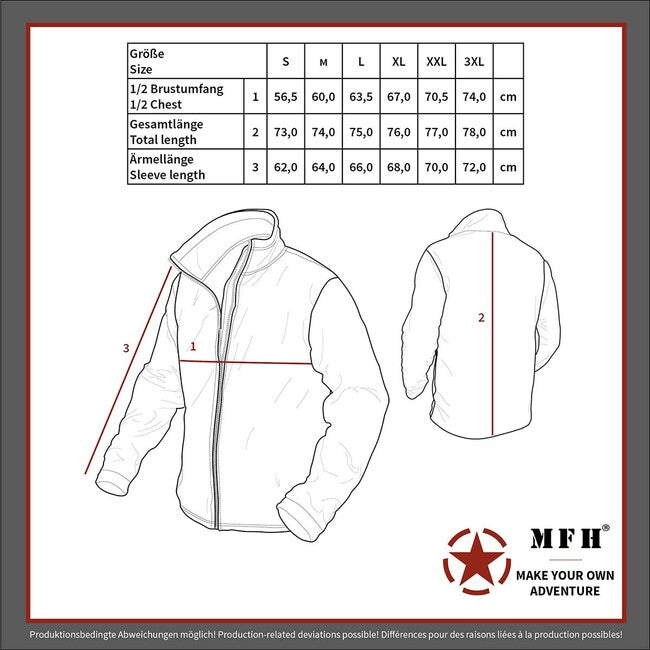MFH BW Combat Einsatz/Übung Short Jacket, BW Camo