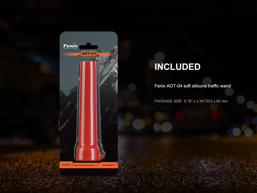 Fenix AOT-04 cono di traffico, rosso