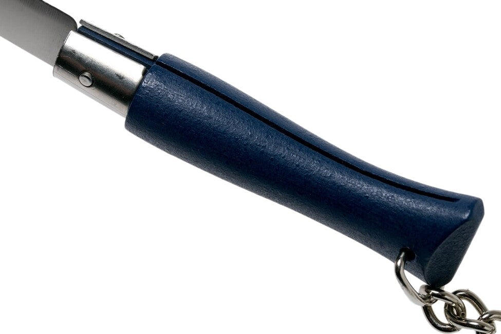 Opinel N°04 coltello pieghevole per chiavi vri, blu scuro
