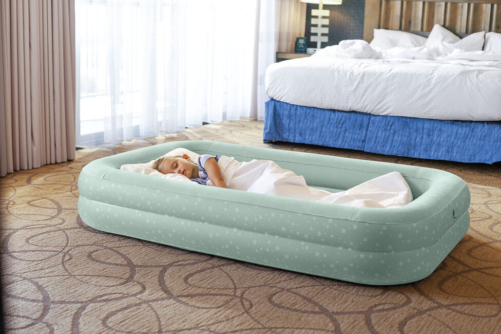 Intex Kidz Travel Bed Set Inflatable Air Mattress with Pump