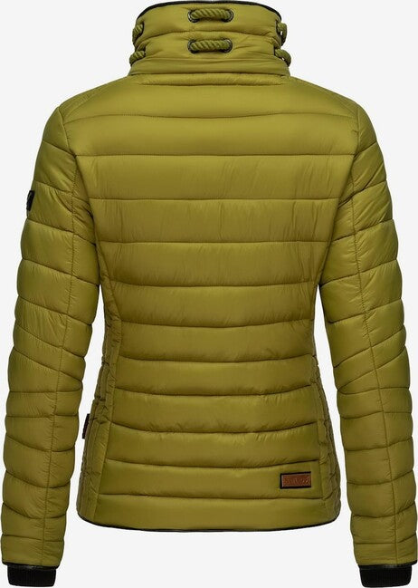 Navahoo Lulana giacca transitoria da donna con cappuccio, verde muschio