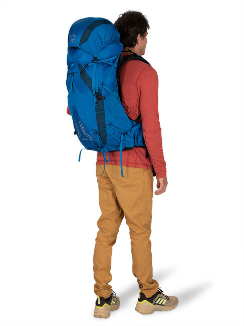 Osprey Exos 38 zaino da trekking, blue ribbon