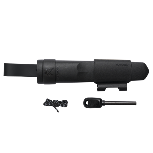 Morakniv Garberg (S) coltello da esterno con kit di sopravvivenza, nero